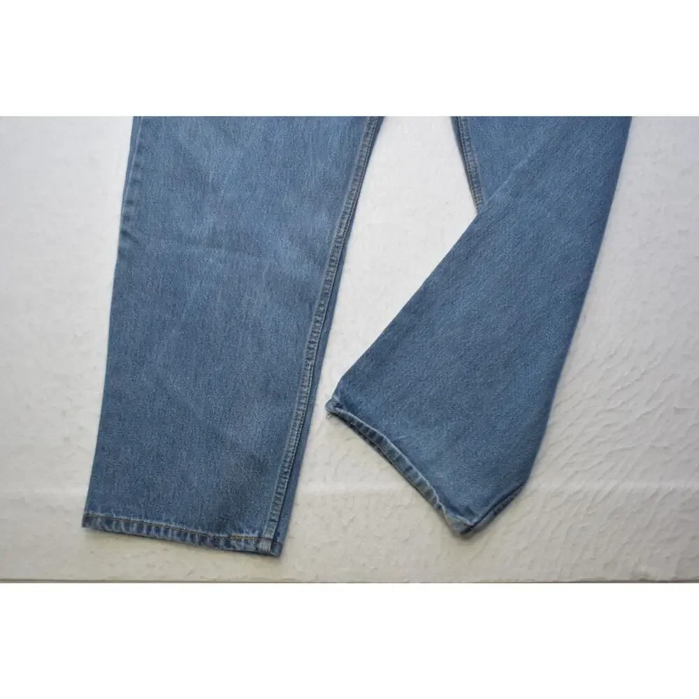 Levi's 550 Relaxed Fit Straight Blue Denim Jeans Mens Size 40 x 30‎